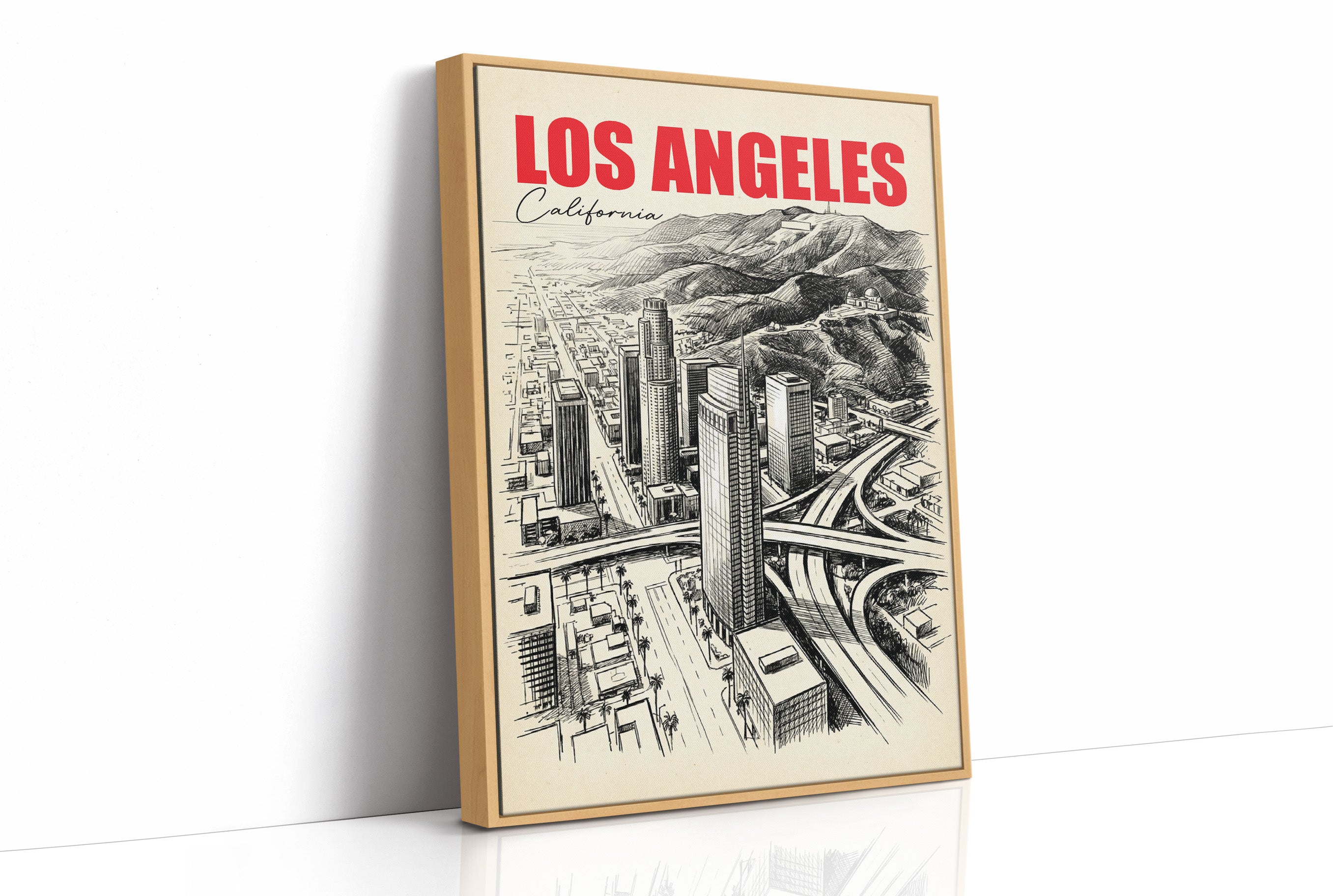 Los Angeles in Red Ink