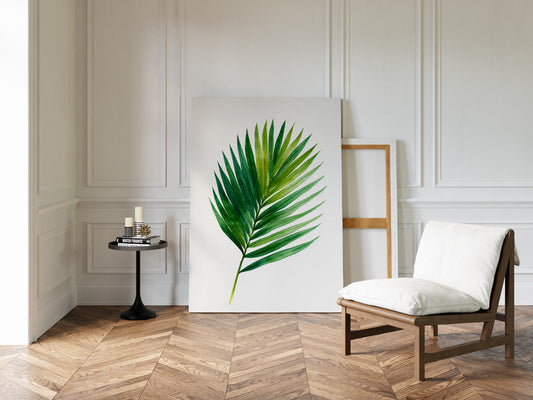Emerald Fronds in Gentle Breeze