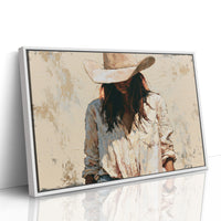 Cowgirl in Cream and Shadow