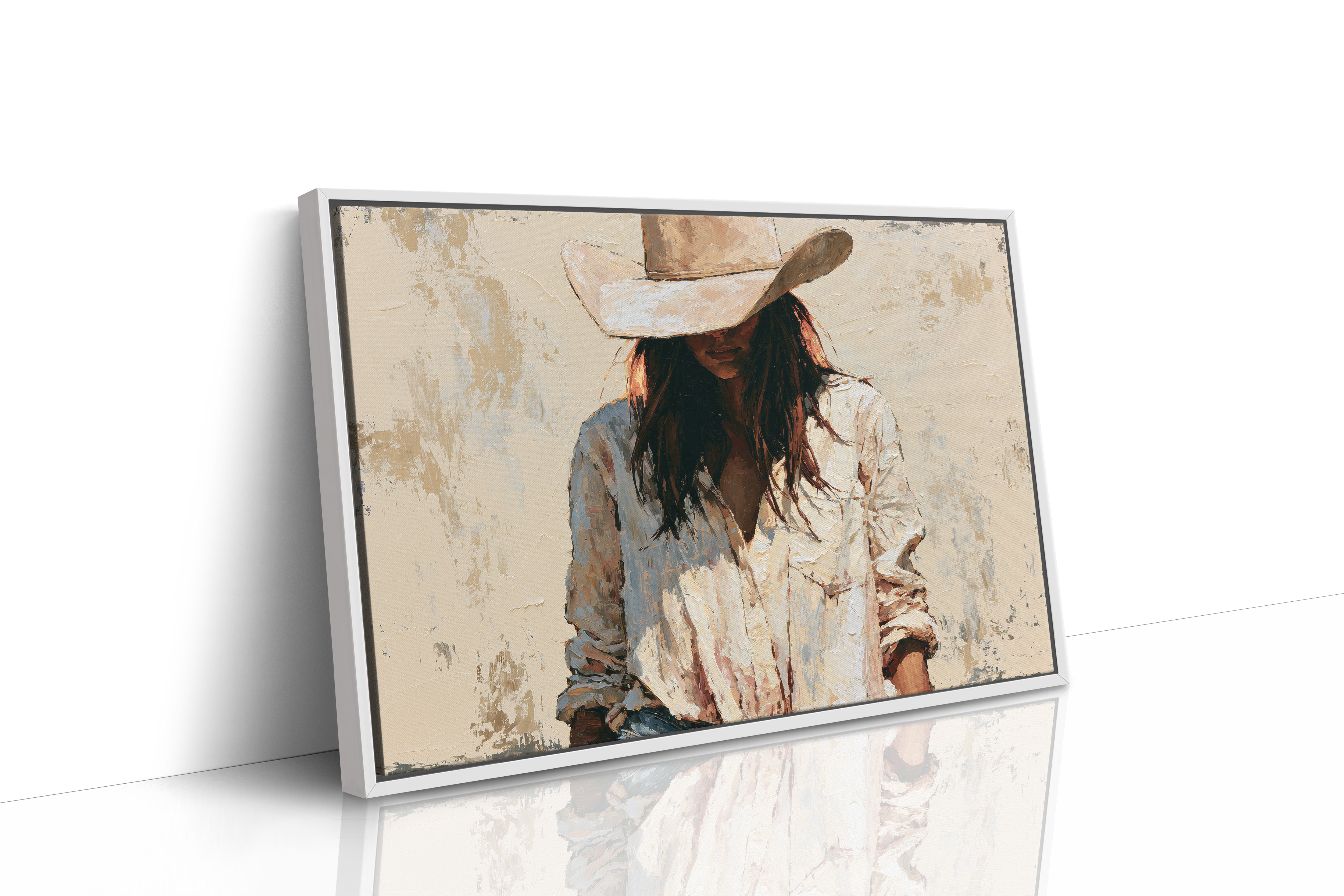 Cowgirl in Cream and Shadow