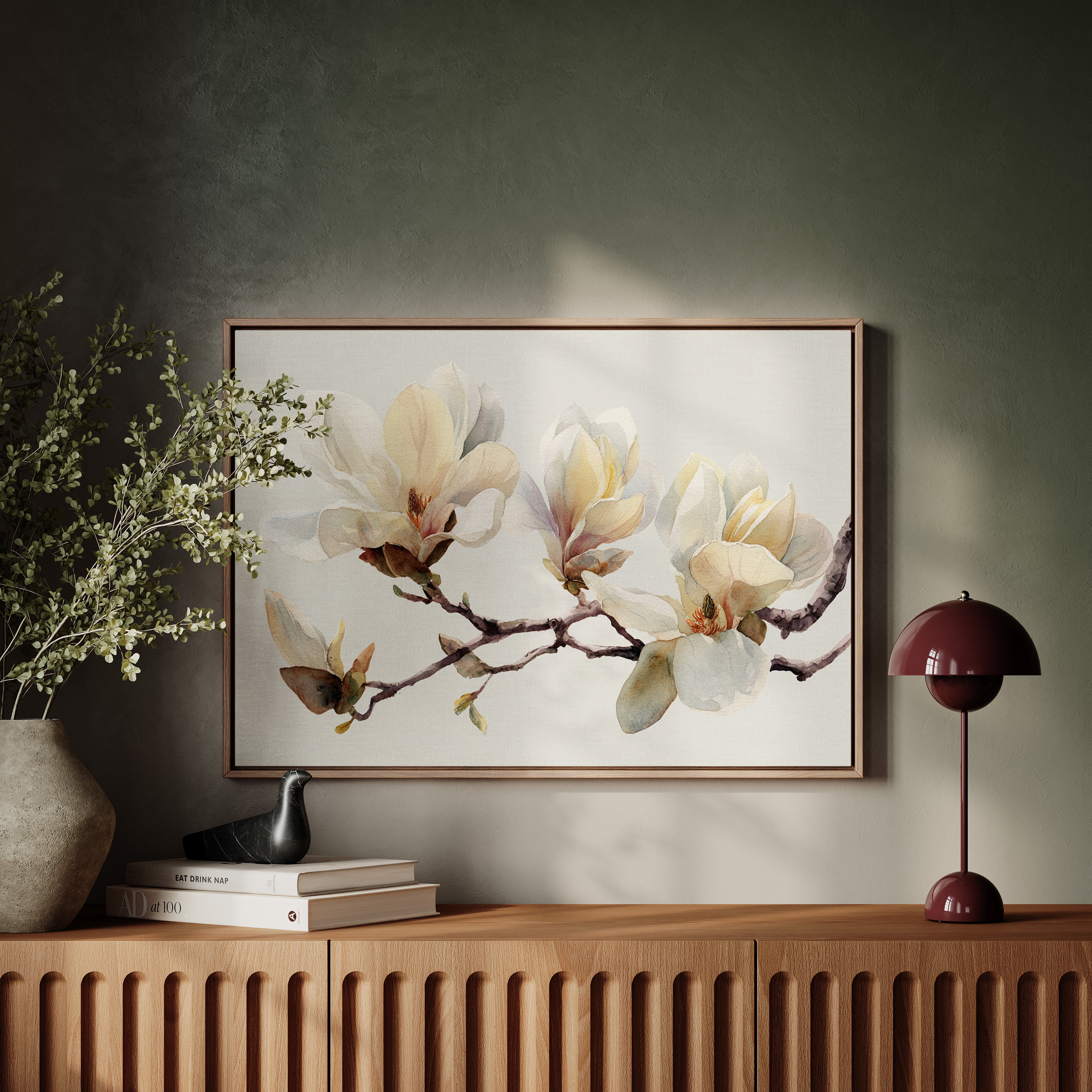 Magnolias Dance Their Morning Song