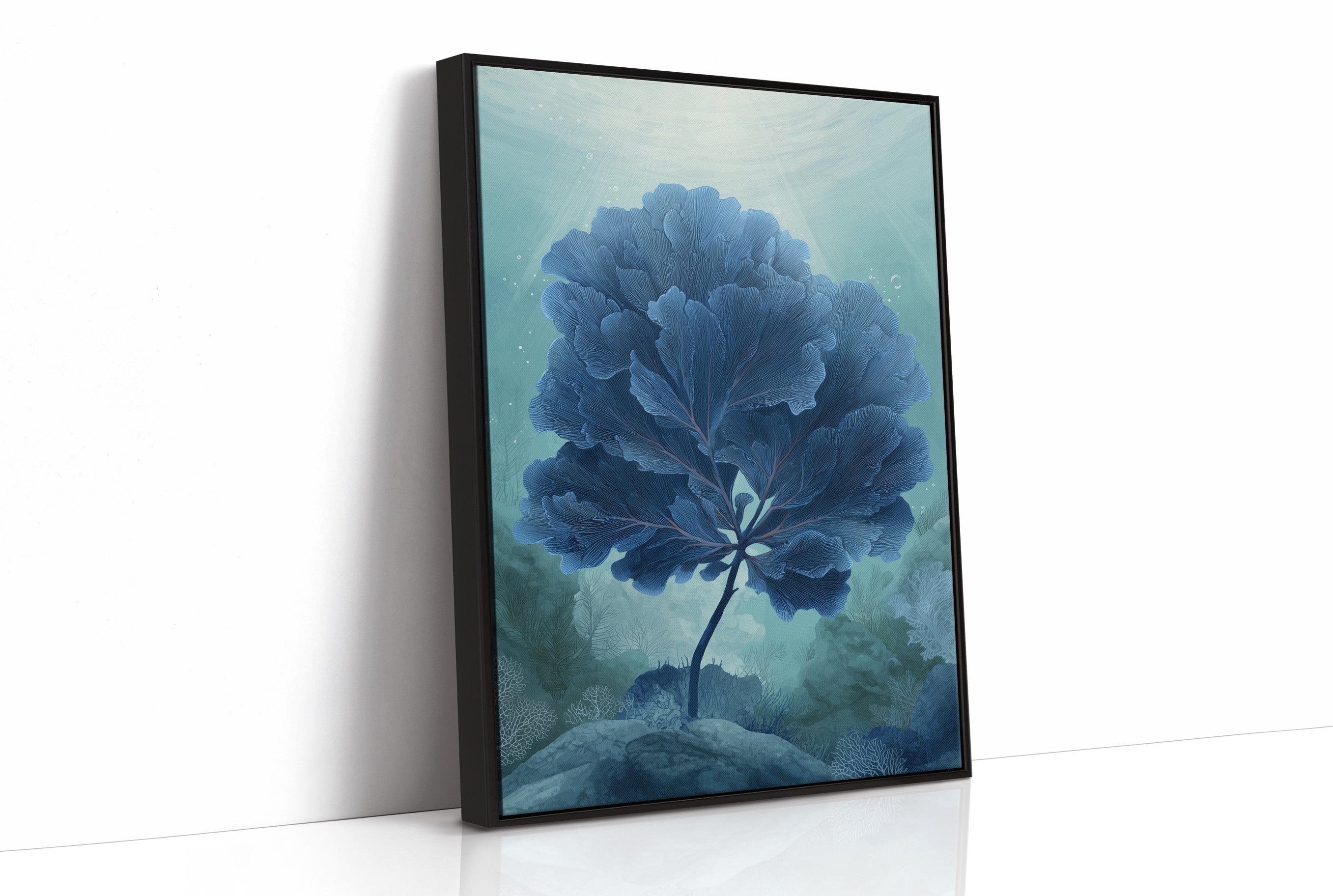 Indigo Flora In Morning Light