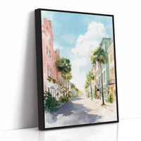 A Sunlit Street of Postcards
