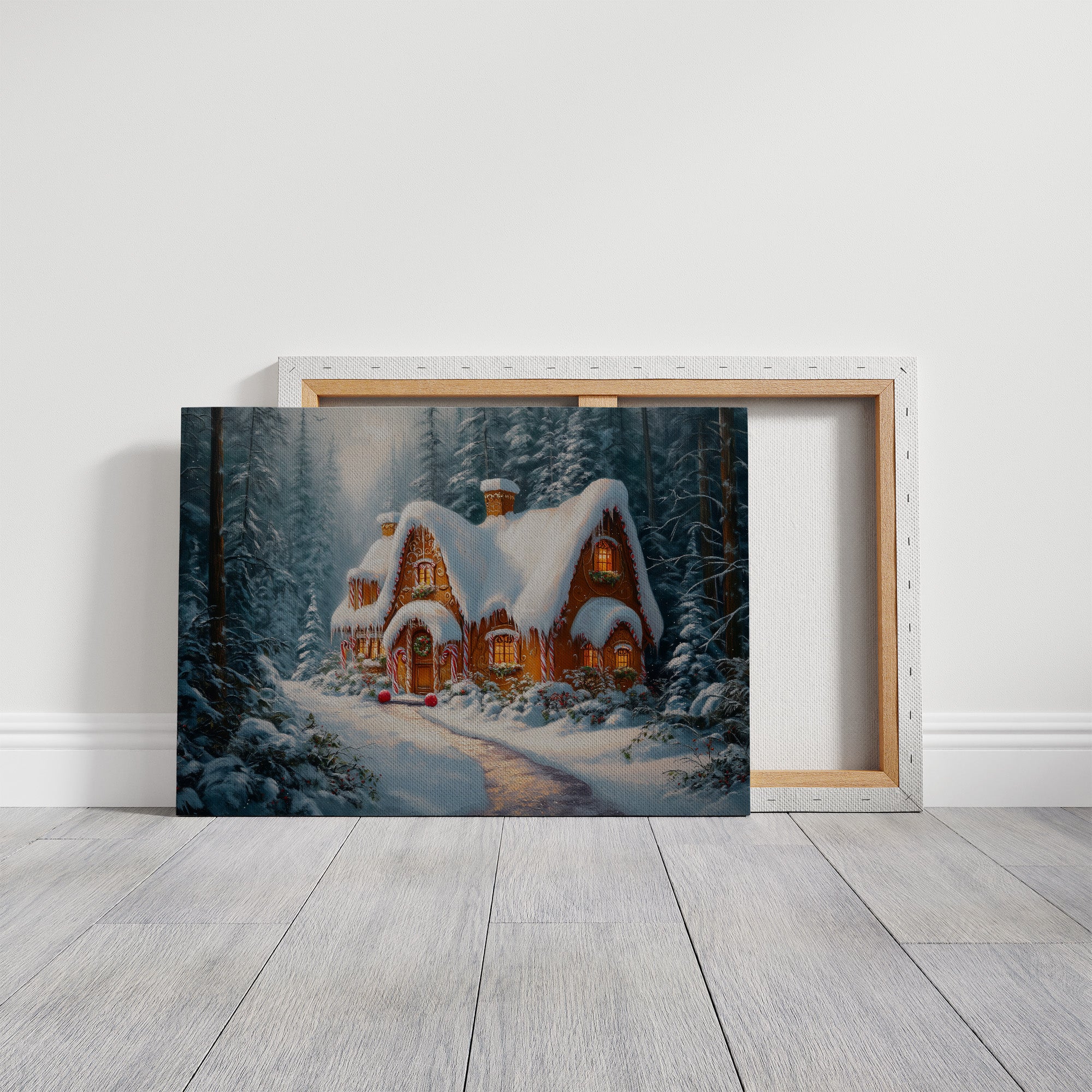 Gingerbread Dreams In Winter Woods