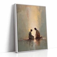 Divine Light Illuminates Sacred Moment