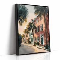Golden Hour on Terracotta Row