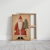 Whimsical Santa of Yuletide Traditions