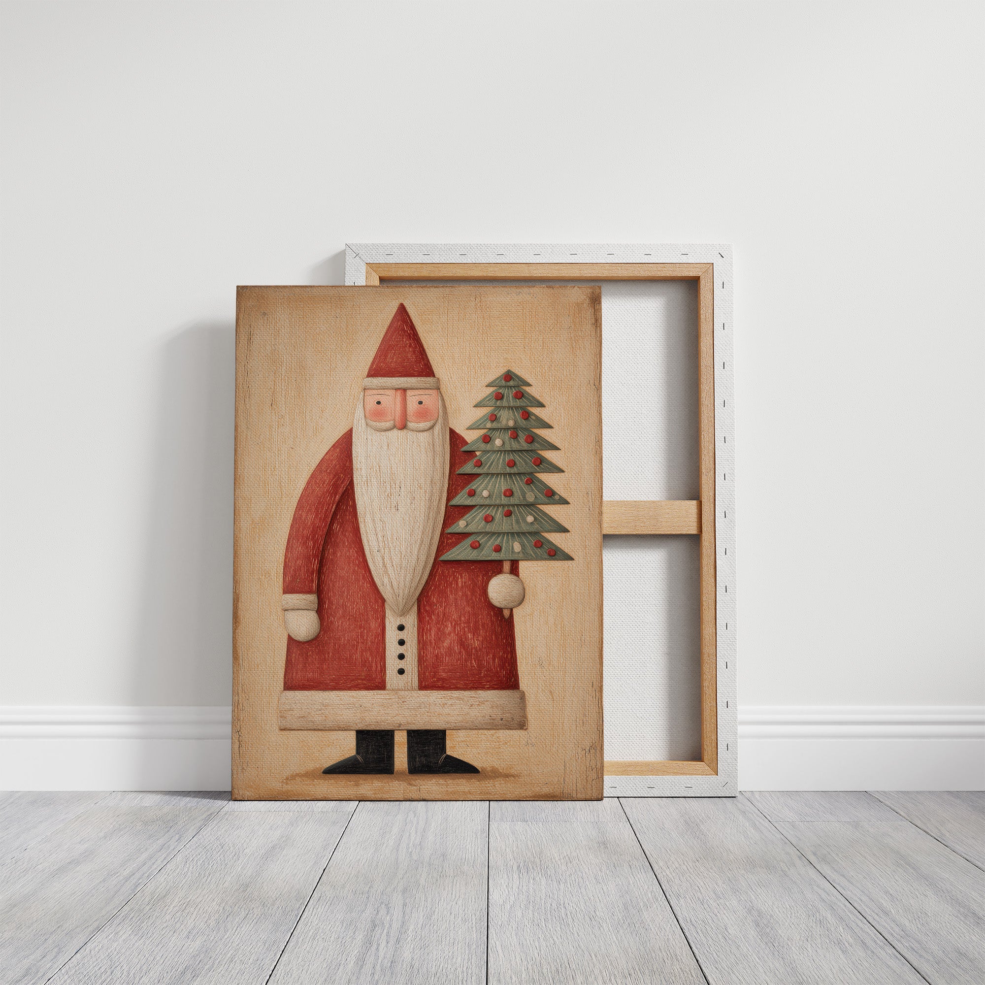 Whimsical Santa of Yuletide Traditions
