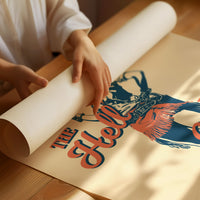 The Hell I Wont Cowgirl Western Print