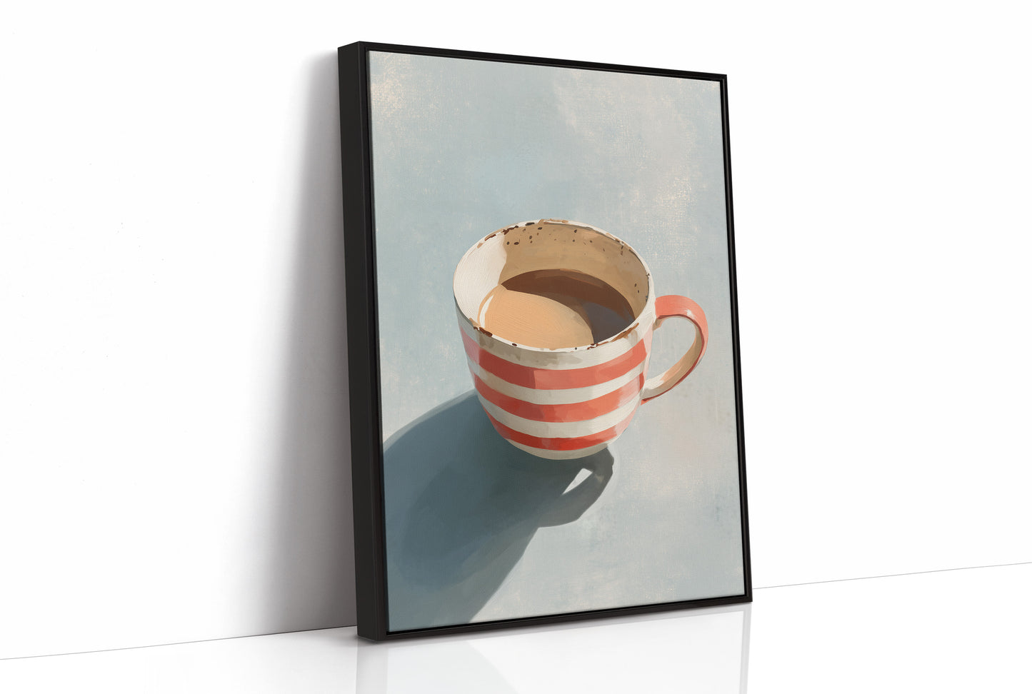 Morning Brew in Coral Stripes