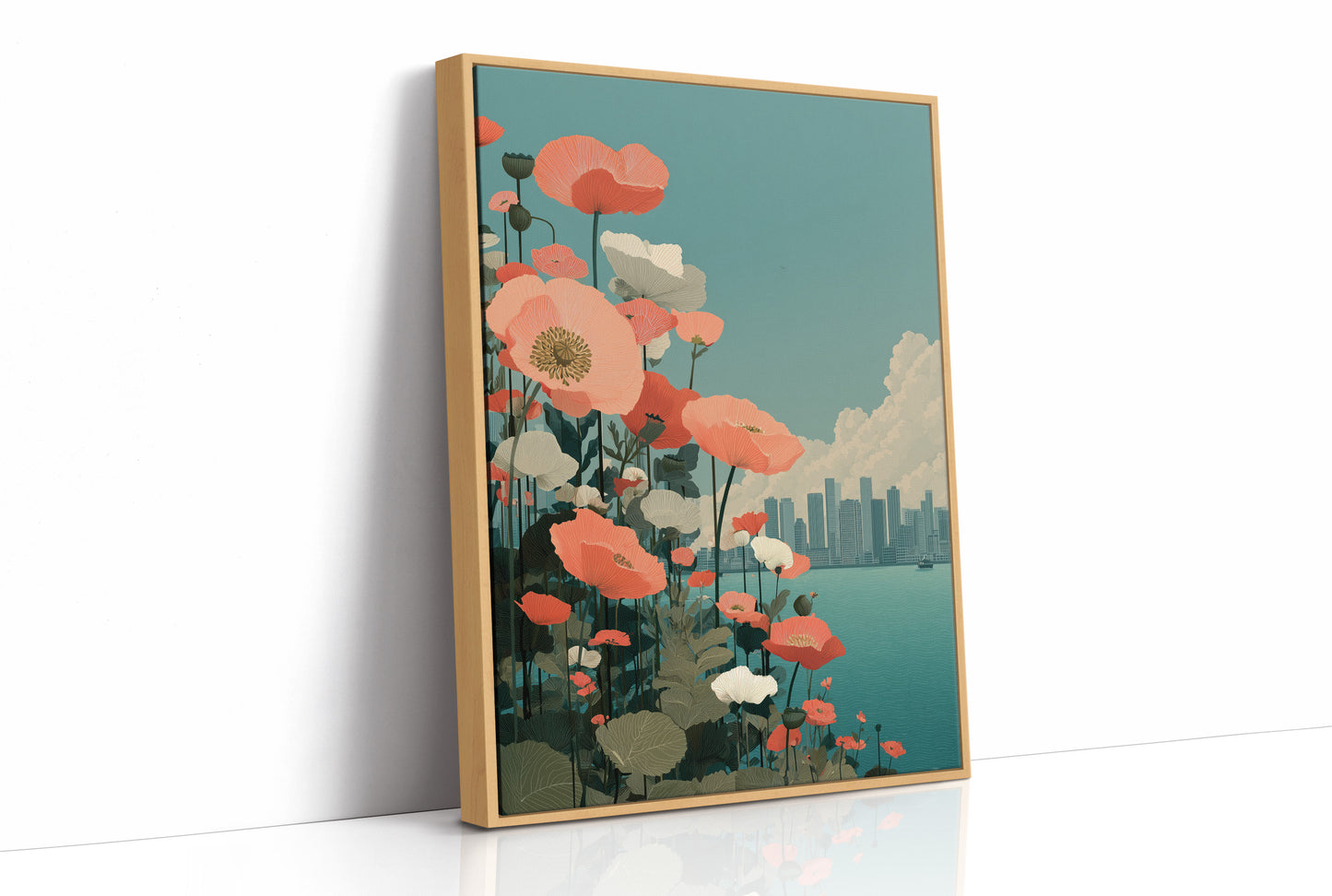 The Poppies Faced the Water