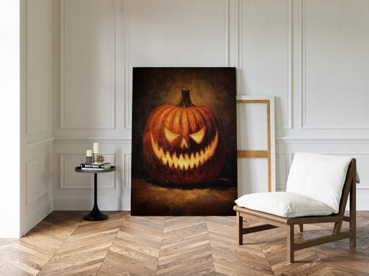 Flickering Grin of Autumn's Haunt
