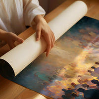 Light Beckons Through Celestial Mist