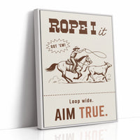 Rope It, Aim True