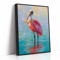 Coral Wader In Turquoise Shallows