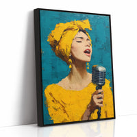 Song in Yellow and Teal