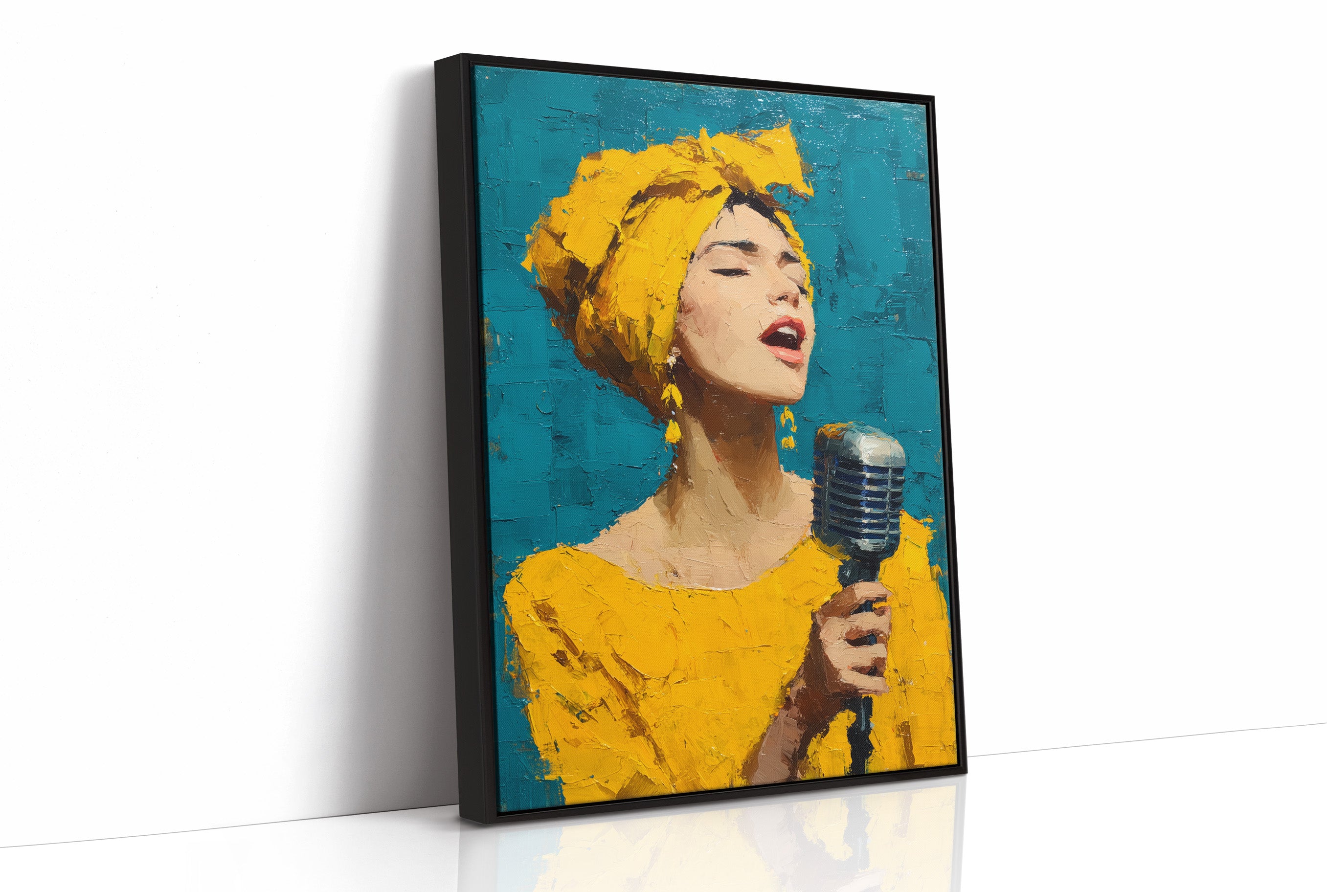 Song in Yellow and Teal