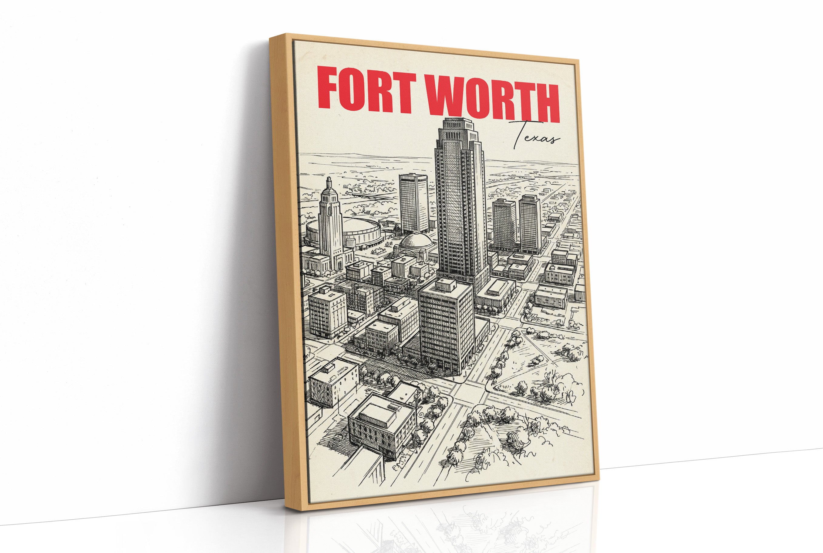 Fort Worth in Red Ink