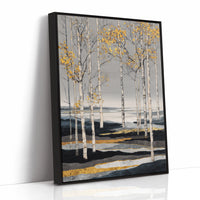 Golden Leaves on Silent Waters
