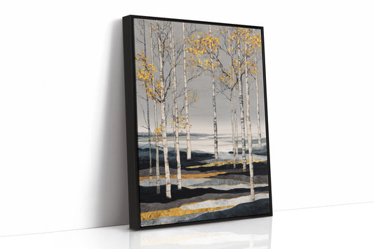 Golden Leaves on Silent Waters