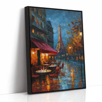 Under Parisian Lanterns' Glow