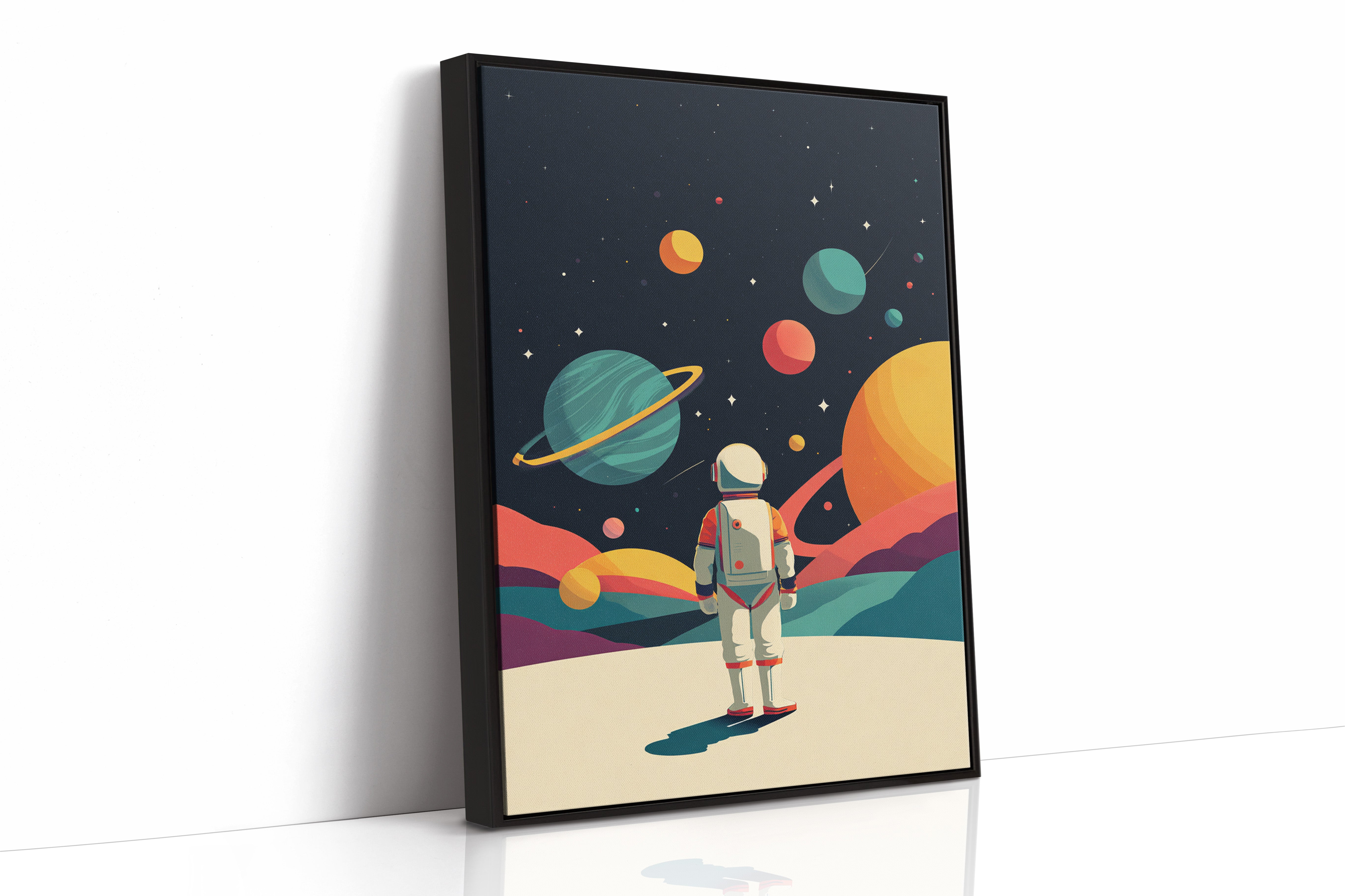Galaxies Beyond the Horizon