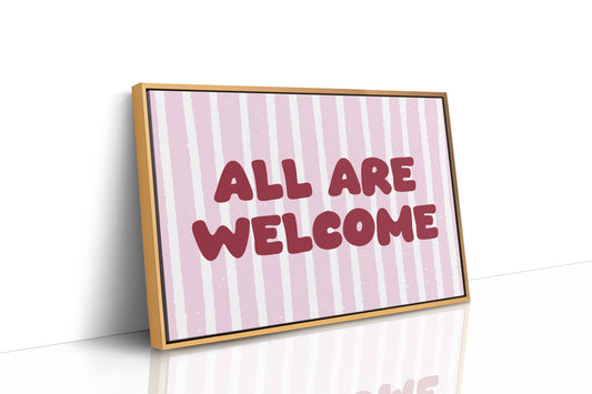 All Are Welcome, Pink Stripe