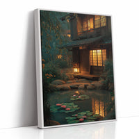 Lotus Dreams In Twilight Garden