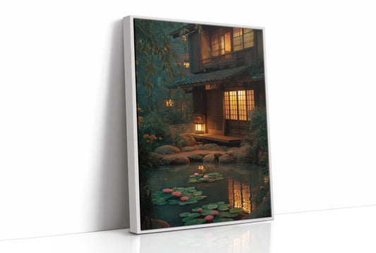 Lotus Dreams In Twilight Garden