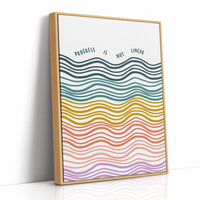 Progress Is Not Linear Retro Waves
