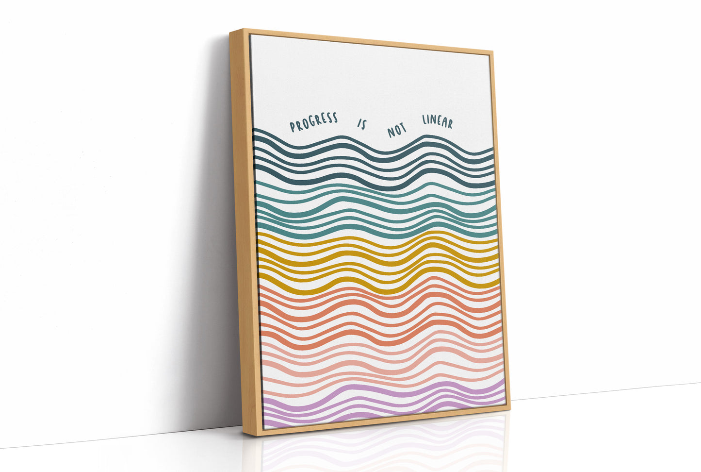 Progress Is Not Linear Retro Waves