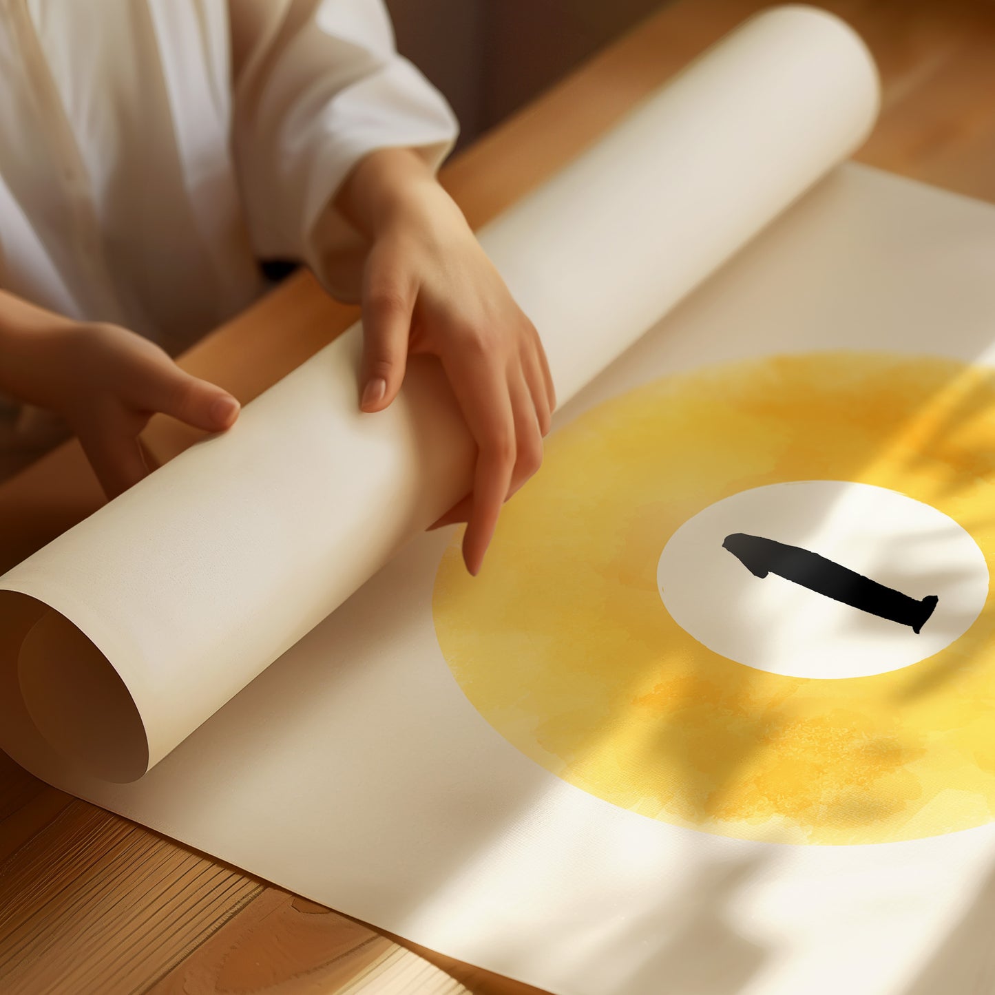 Sunlit Circle Marks The Beginning