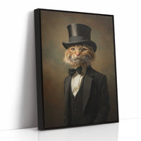 The Dapper Feline Connoisseur
