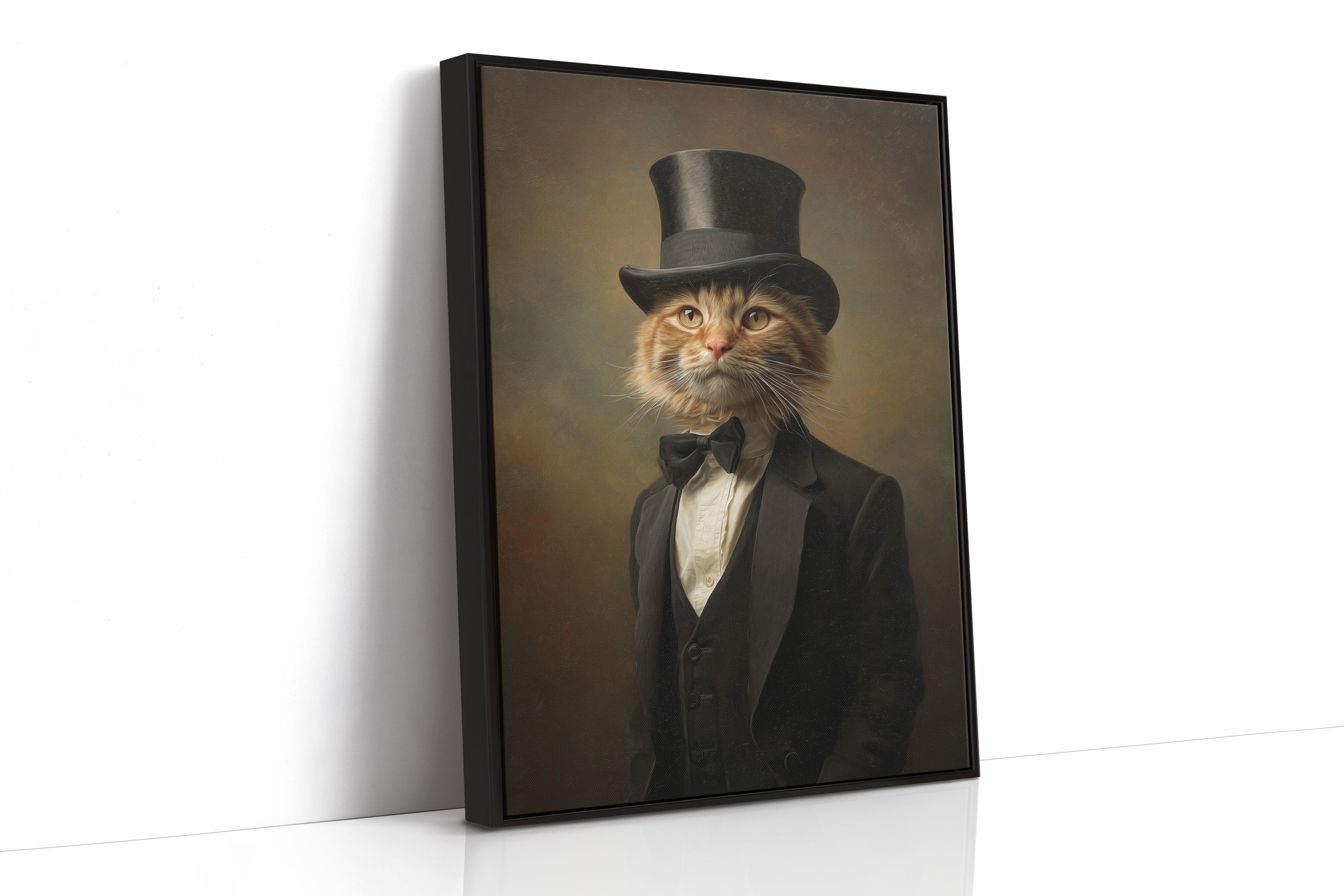 The Dapper Feline Connoisseur