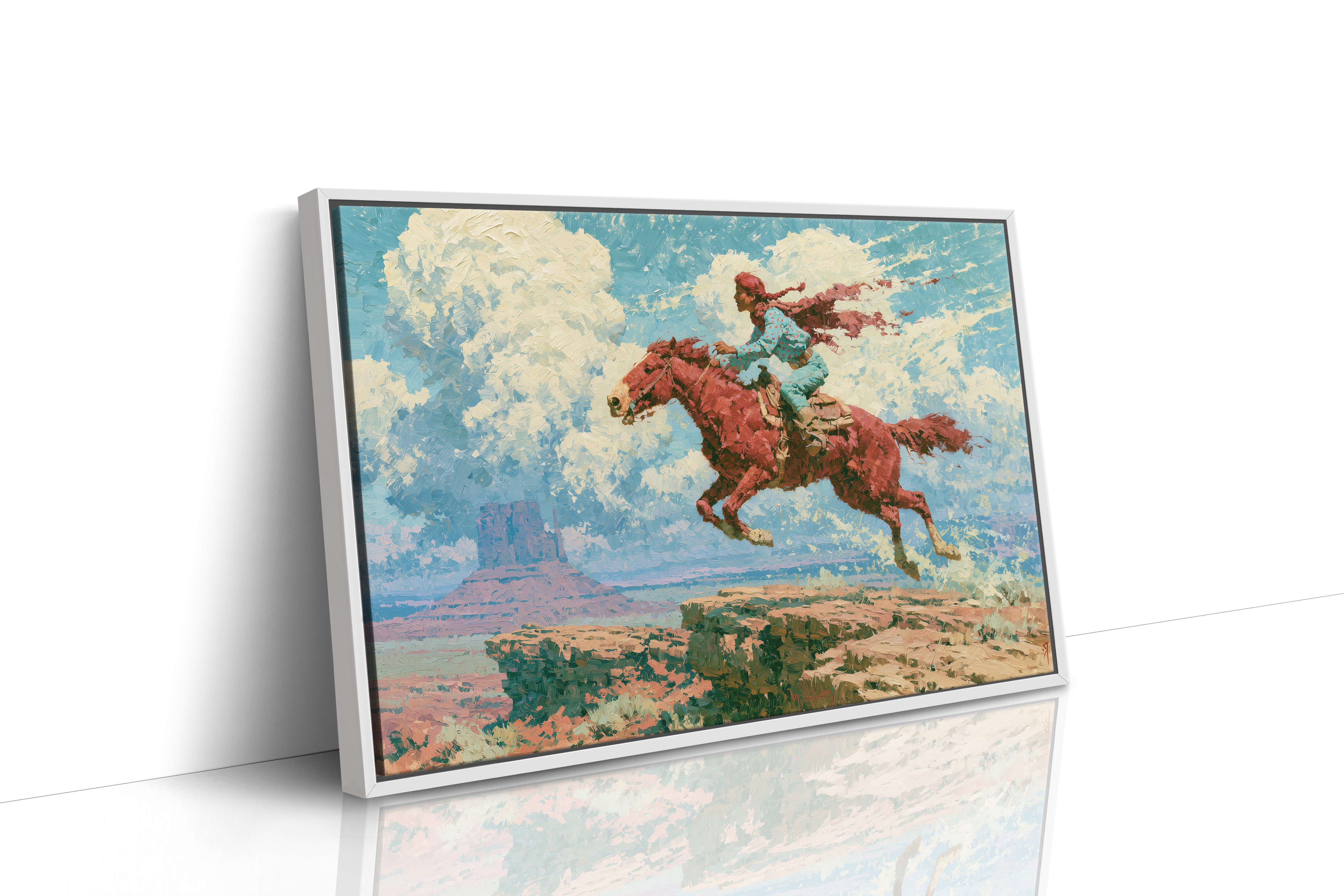 Leap Over the Mesa Edge