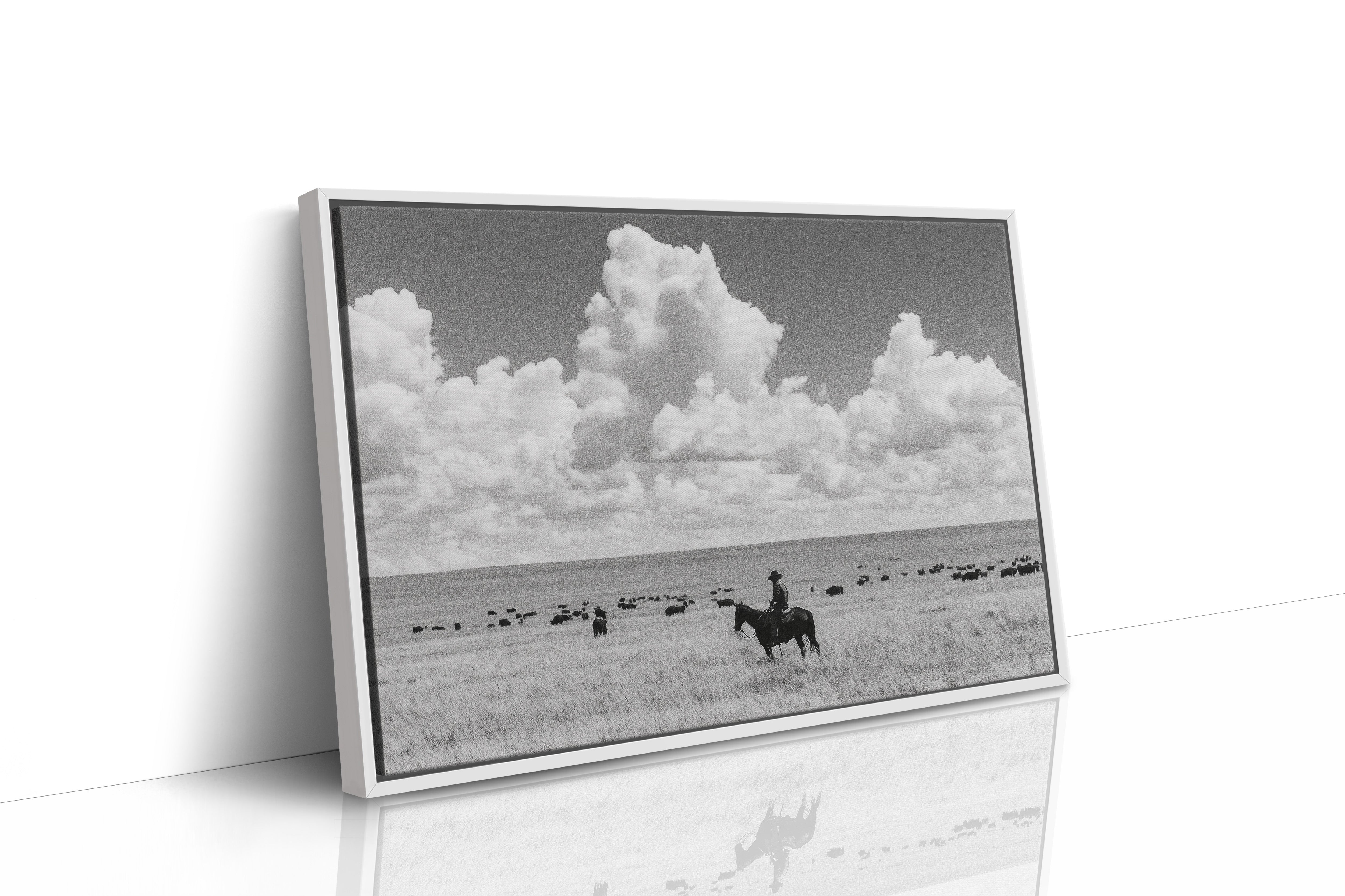 Rider on the Open Range