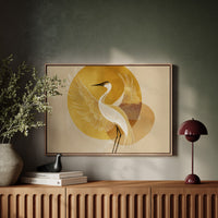 Golden Wings Catch Morning Light