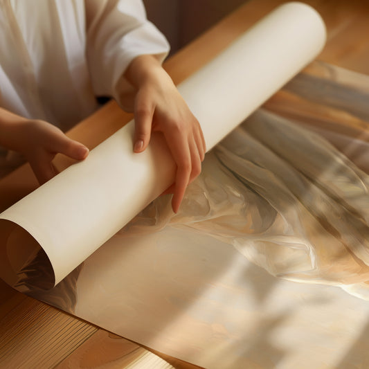 Sunlit Fabric Meets Bare Steps
