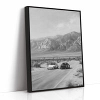 Desert Roads and Distant Peaks