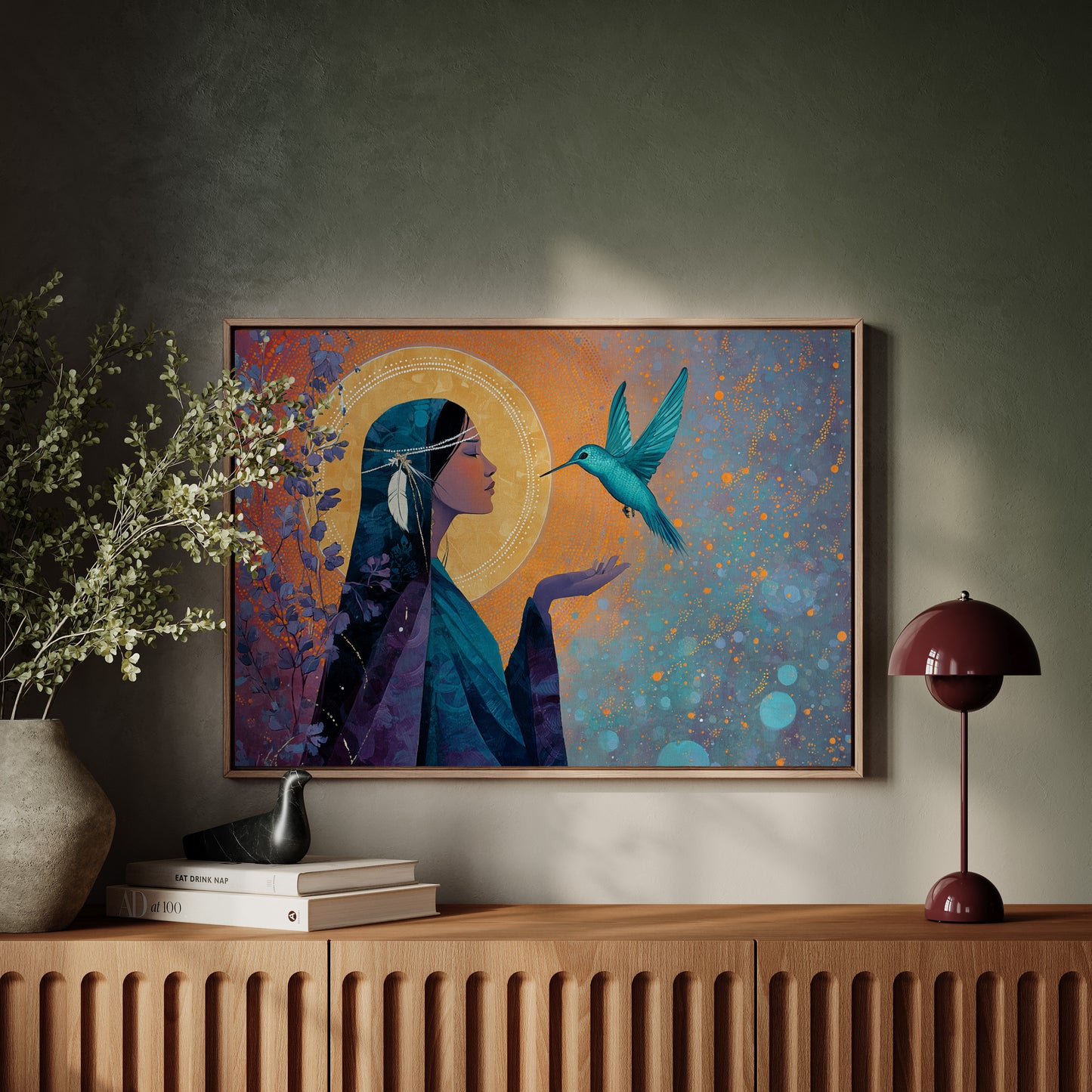 Sacred Dance Of Hummingbird Light