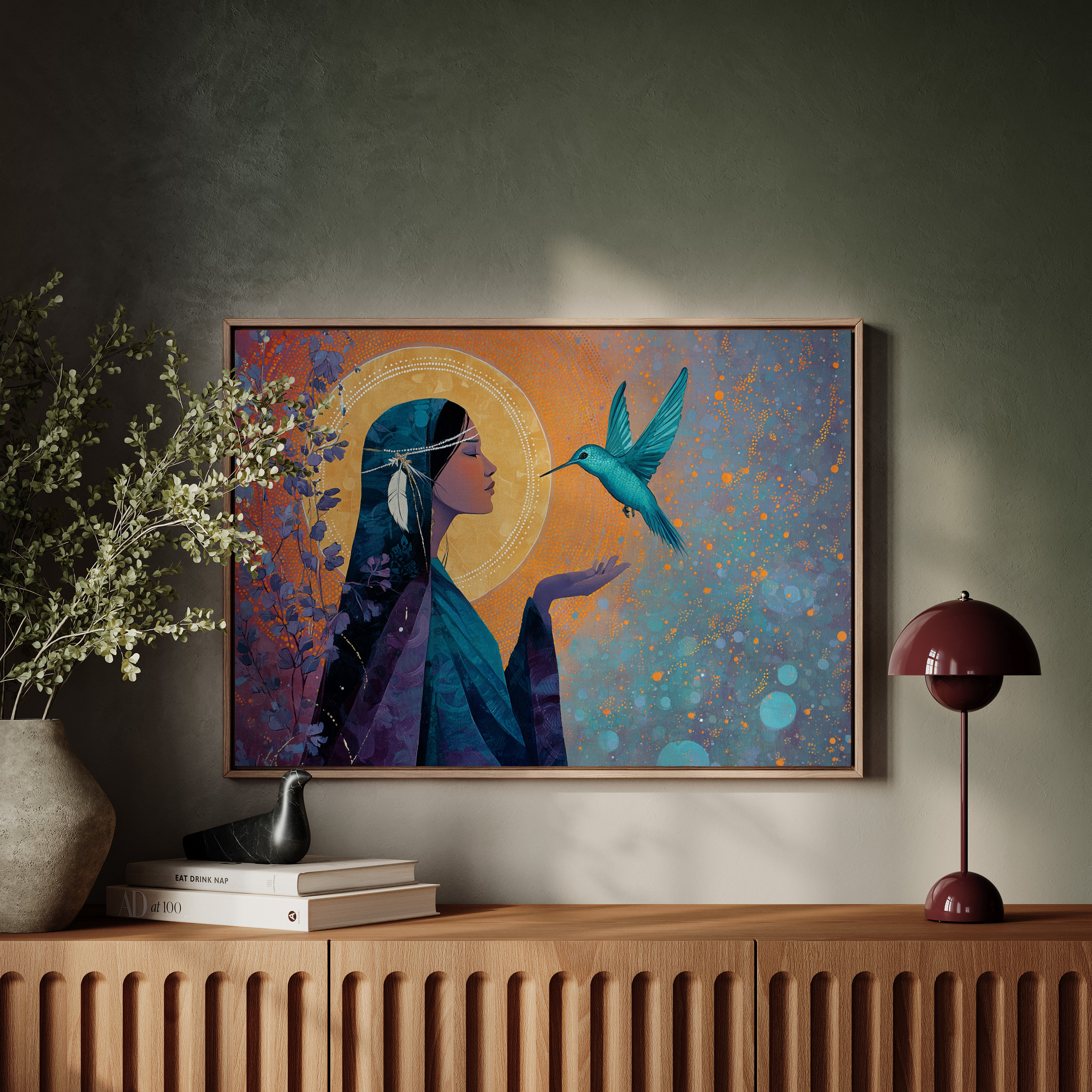 Sacred Dance Of Hummingbird Light