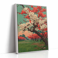 Cherry Blossoms Above Evening Spirits