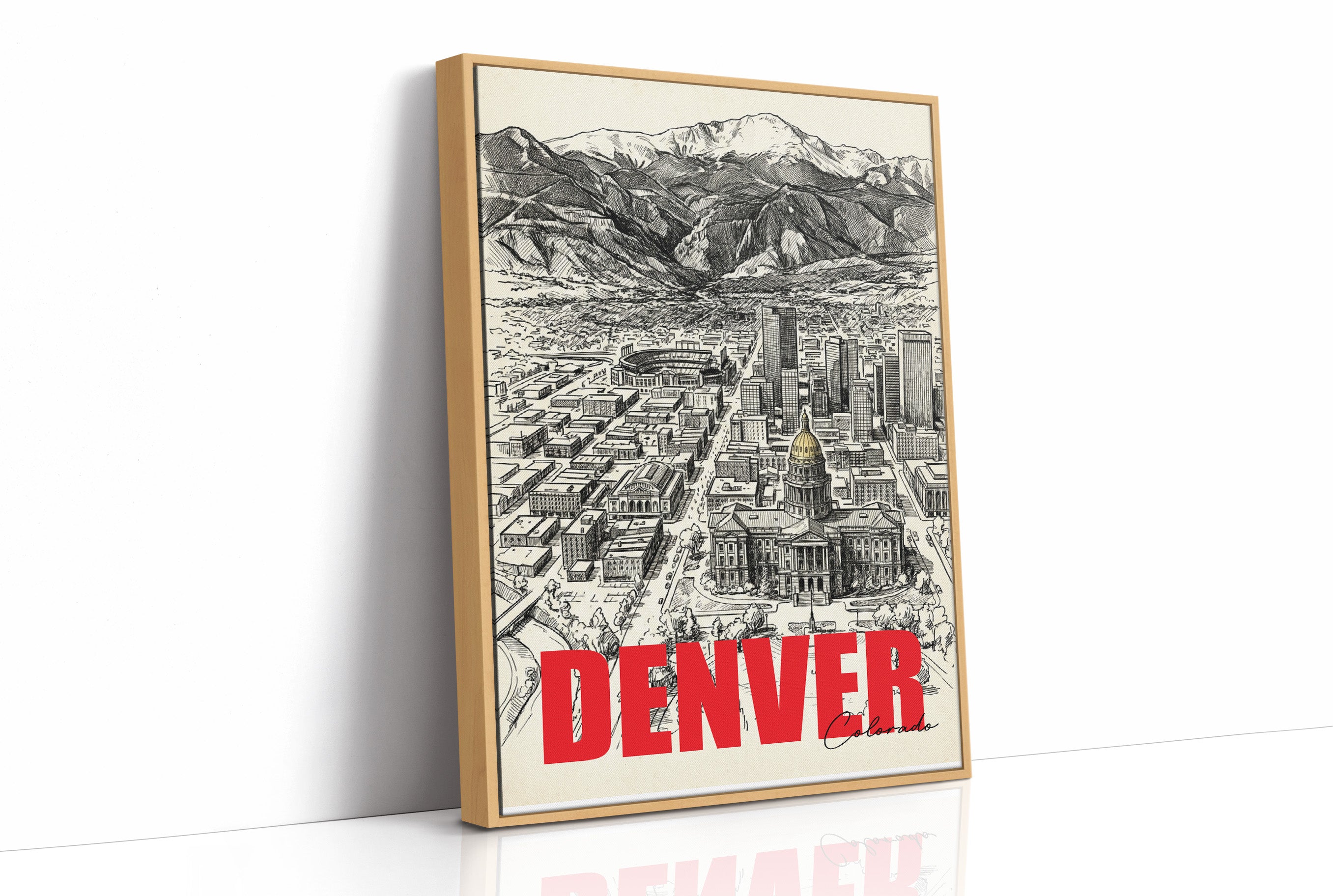 Denver, Gold Dome Below
