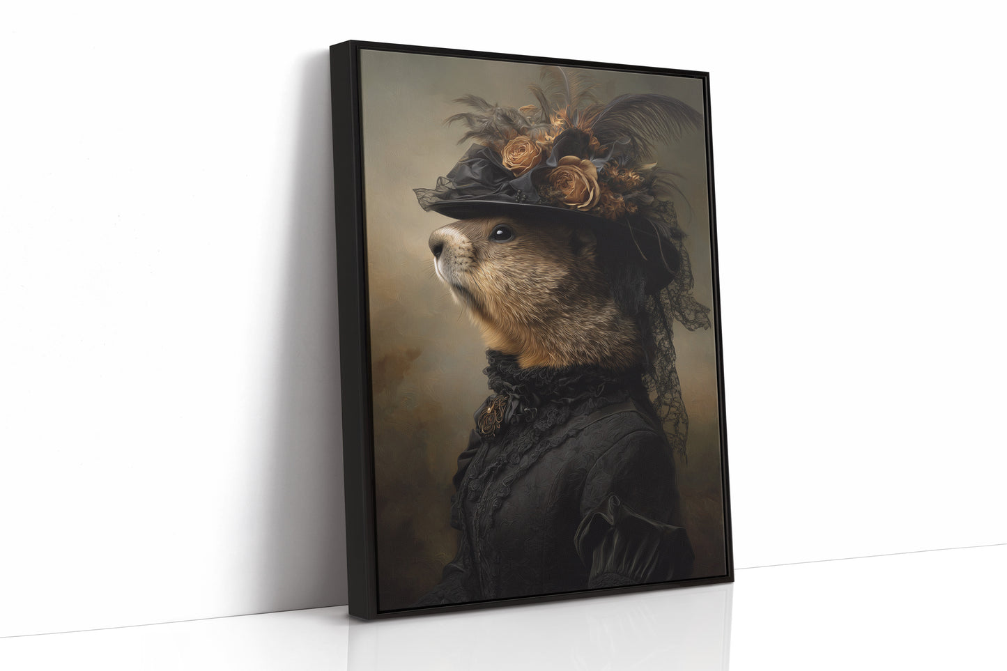 Elegance in Fur and Feathers