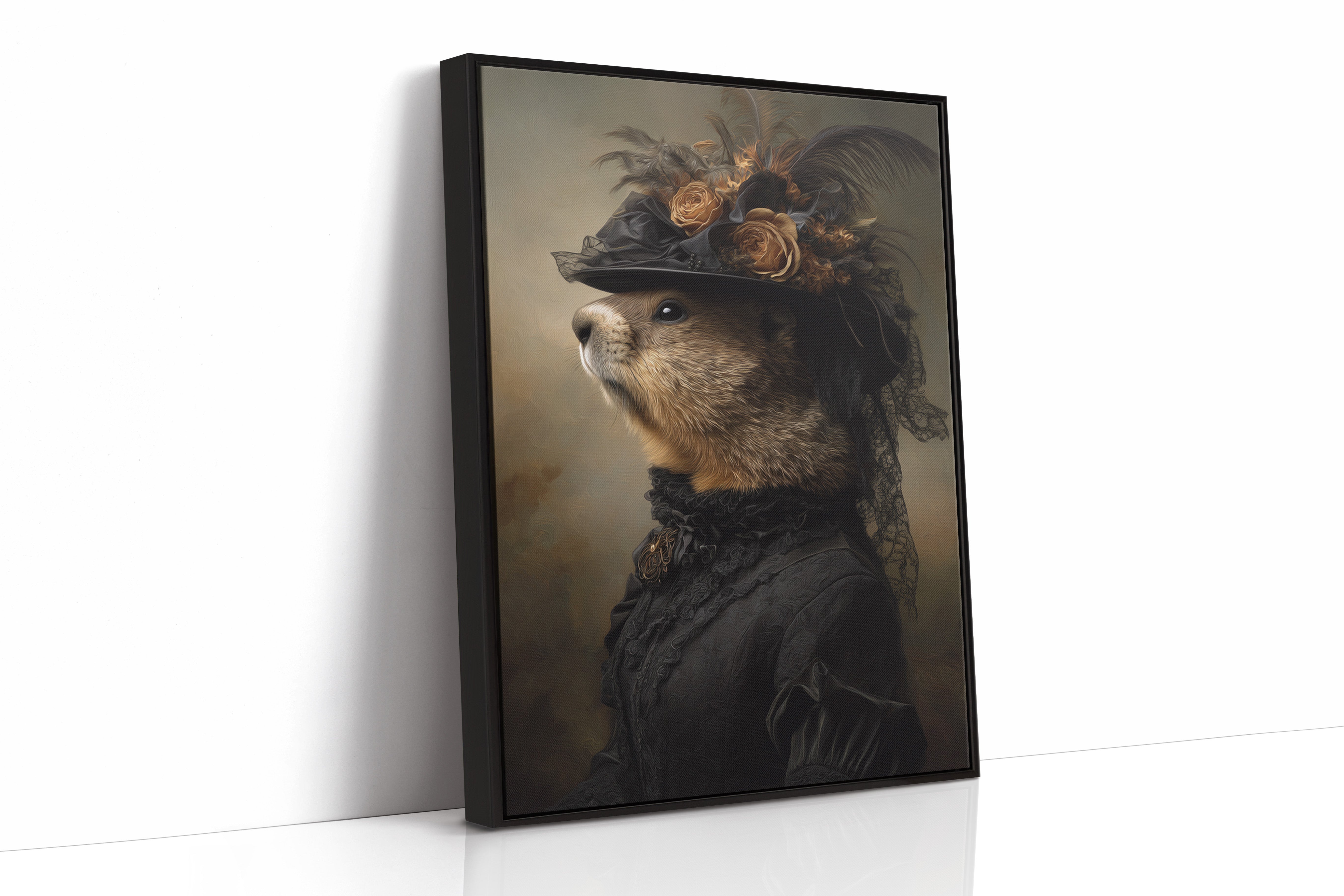 Elegance in Fur and Feathers