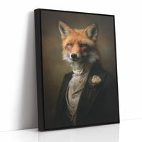 Regal Fox in Formal Attire