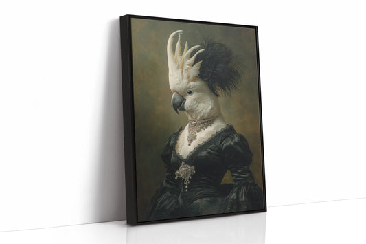 Elegant Feathers Worn Like a Crown