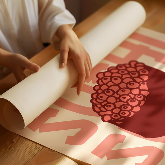 Coral Letters Serve Fresh Joy