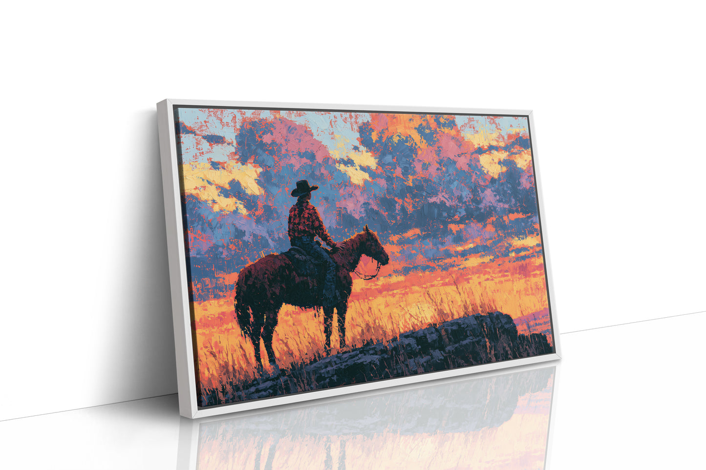 Rider on the Rimrock, Sundown