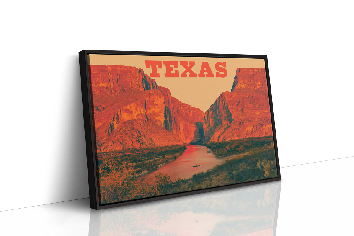 Texas Santa Elena Canyon Glow